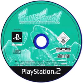 Cartridge artwork for Fishing Fantasy - Buzzrod on the Sony Playstation 2.