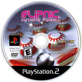 Cartridge artwork for Flipnic on the Sony Playstation 2.