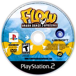 Cartridge artwork for Flow - Urban Dance Uprising on the Sony Playstation 2.