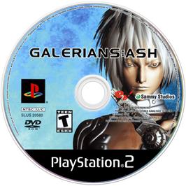 Cartridge artwork for Galerians - Ash on the Sony Playstation 2.