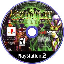 Cartridge artwork for Gauntlet - Dark Legacy on the Sony Playstation 2.