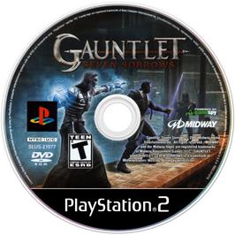 Cartridge artwork for Gauntlet - Seven Sorrows on the Sony Playstation 2.