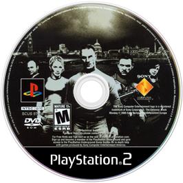 Cartridge artwork for Getaway - Black Monday, The on the Sony Playstation 2.