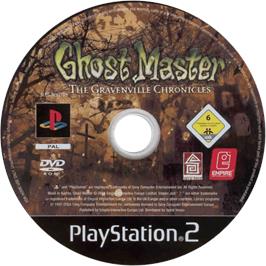 Cartridge artwork for Ghost Master - The Gravenville Chronicles on the Sony Playstation 2.