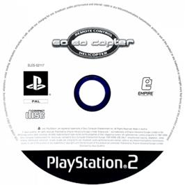 Cartridge artwork for Go Go Copter on the Sony Playstation 2.