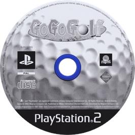 Cartridge artwork for Go Go Golf on the Sony Playstation 2.