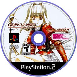 Cartridge artwork for Growlanser - Generations on the Sony Playstation 2.