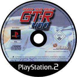 Cartridge artwork for Gt-r 400 on the Sony Playstation 2.
