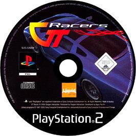 Cartridge artwork for Gt Racers on the Sony Playstation 2.