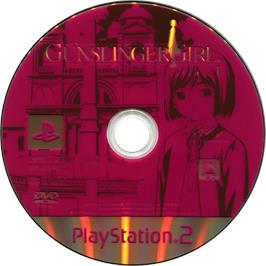 Cartridge artwork for Gunslinger Girl. Volume.i on the Sony Playstation 2.
