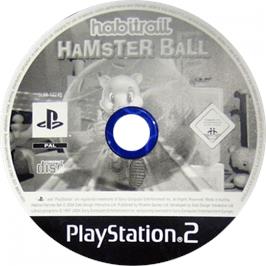 Cartridge artwork for Habitrail Hamster Ballz on the Sony Playstation 2.
