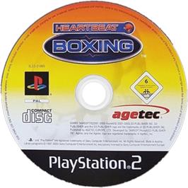 Cartridge artwork for Heartbeat Boxing on the Sony Playstation 2.