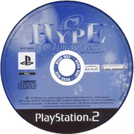 Cartridge artwork for Hype - The Time Quest on the Sony Playstation 2.