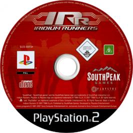 Cartridge artwork for Iron Aces 2 - Birds Of Prey on the Sony Playstation 2.