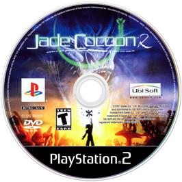 Cartridge artwork for Jade Cocoon 2 on the Sony Playstation 2.
