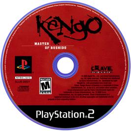 Cartridge artwork for Kengo - Master Of Bushido on the Sony Playstation 2.