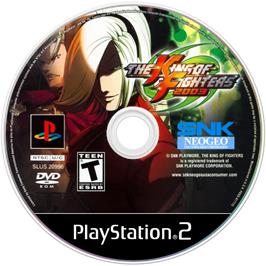 Cartridge artwork for King Of Fighters 2003, The on the Sony Playstation 2.