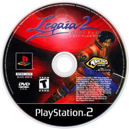 Cartridge artwork for Legaia 2 - Duel Saga on the Sony Playstation 2.