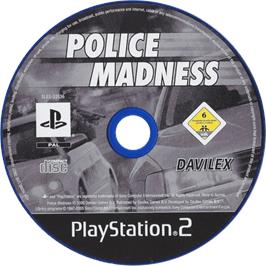 Cartridge artwork for London Racer - Police Madness on the Sony Playstation 2.