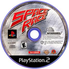 Cartridge artwork for Looney Tunes - Space Race on the Sony Playstation 2.