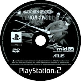 Cartridge artwork for Maken Shao - Demon Sword on the Sony Playstation 2.
