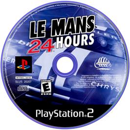 Cartridge artwork for Mans 24 Hours, Le on the Sony Playstation 2.