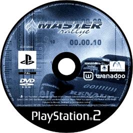 Cartridge artwork for Master Rallye on the Sony Playstation 2.