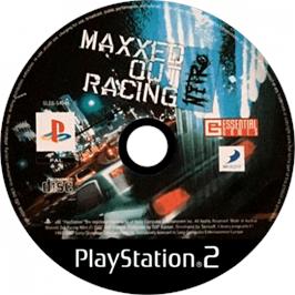Cartridge artwork for Maxxed Out Racing Nitro on the Sony Playstation 2.