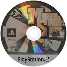 Cartridge artwork for Metal Slug on the Sony Playstation 2.