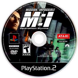Cartridge artwork for Mission - Impossible - Operation Surma on the Sony Playstation 2.