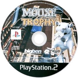 Cartridge artwork for Mouse Trophy on the Sony Playstation 2.
