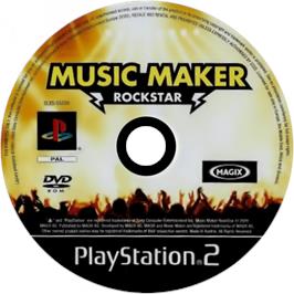 Cartridge artwork for Music Maker - Rockstar on the Sony Playstation 2.