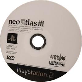 Cartridge artwork for Neo Atlas 3 on the Sony Playstation 2.