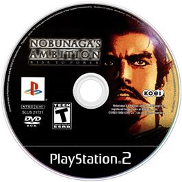 Cartridge artwork for Nobunaga's Ambition - Rise To Power on the Sony Playstation 2.