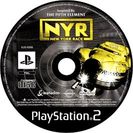 Cartridge artwork for Nyr - New York Race on the Sony Playstation 2.