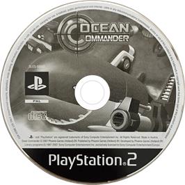 Cartridge artwork for Ocean Commander on the Sony Playstation 2.