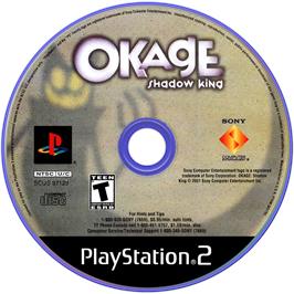 Cartridge artwork for Okage - Shadow King on the Sony Playstation 2.