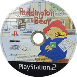 Cartridge artwork for Paddington Bear on the Sony Playstation 2.