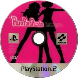 Cartridge artwork for Para Para Paradise on the Sony Playstation 2.