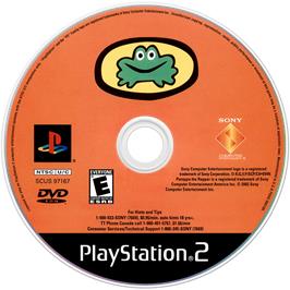 Cartridge artwork for Parappa The Rapper 2 on the Sony Playstation 2.