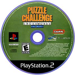 Cartridge artwork for Puzzle Challenge - Crosswords And More ! on the Sony Playstation 2.