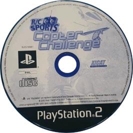 Cartridge artwork for RC Sports - Copter Challenge on the Sony Playstation 2.