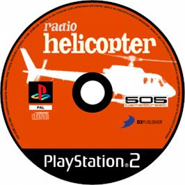 Cartridge artwork for Radio Helicopter on the Sony Playstation 2.