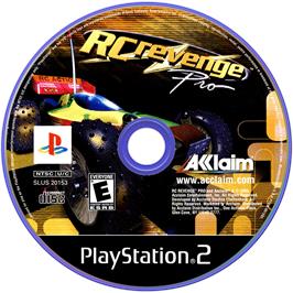 Cartridge artwork for Rc Revenge Pro on the Sony Playstation 2.