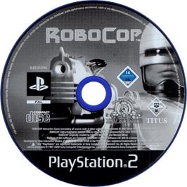 Cartridge artwork for Robocop on the Sony Playstation 2.