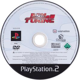 Cartridge artwork for Rpm Tuning on the Sony Playstation 2.