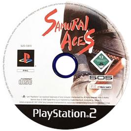 Cartridge artwork for Samurai Aces on the Sony Playstation 2.