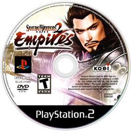 Cartridge artwork for Samurai Warriors 2 - Empires on the Sony Playstation 2.