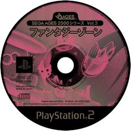 Cartridge artwork for Sega Ages 2500 Series Vol. 3 - Fantasy Zone on the Sony Playstation 2.