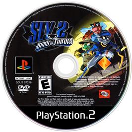 Cartridge artwork for Sly 2 - Band Of Thieves on the Sony Playstation 2.